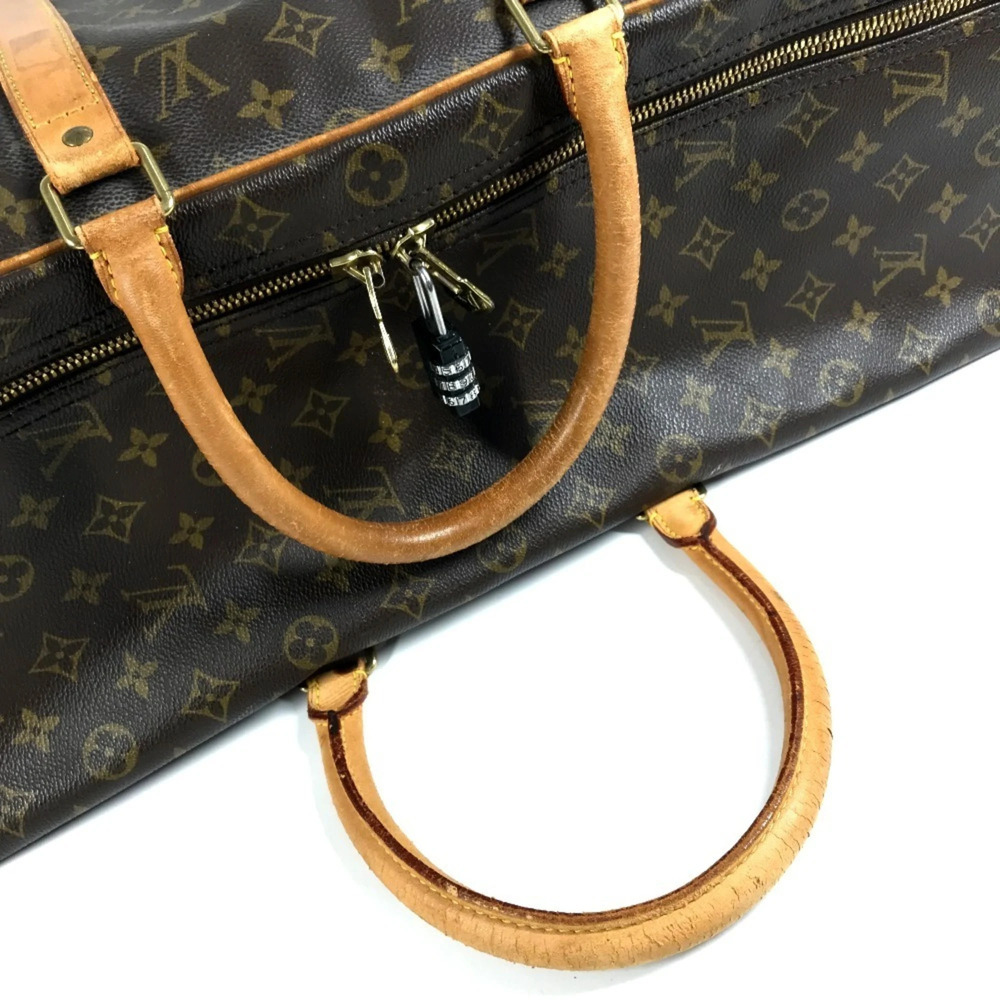 LOUIS VUITTON Brown Monogram Canvas Boston Bag - Picture 10 of 16